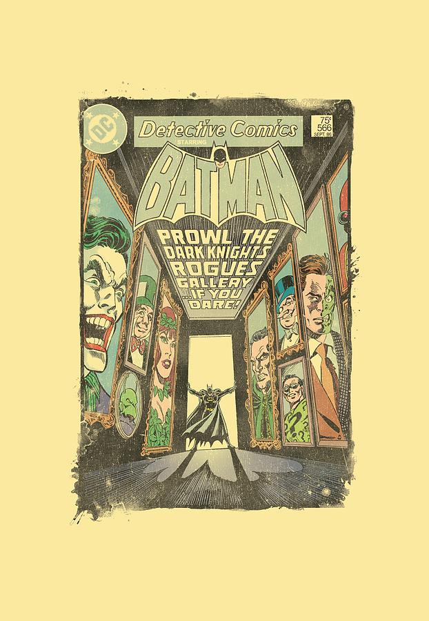 Batman Movie Digital Art - Batman - Rogues Gallery Cover by Brand A