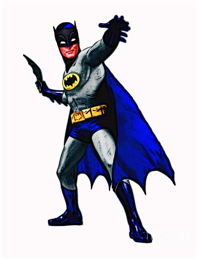 Batman with Batarang Digital Art by David Caldevilla