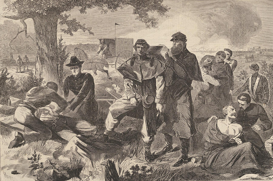 Battefield Surgery, Civil War, 1862 Photograph by Metropolitan Museum of Art
