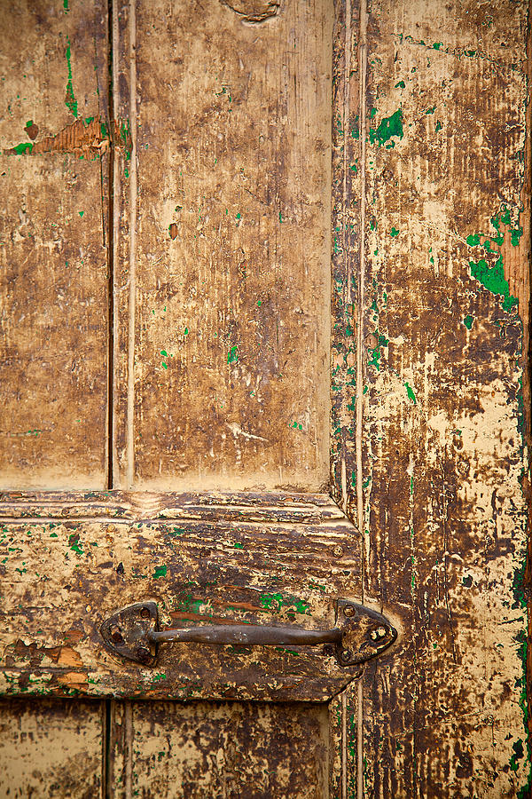 Battered Door Photograph by Peter Tellone