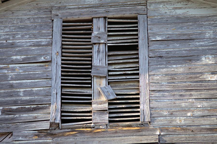 Battered Window Photograph by Gordon Elwell