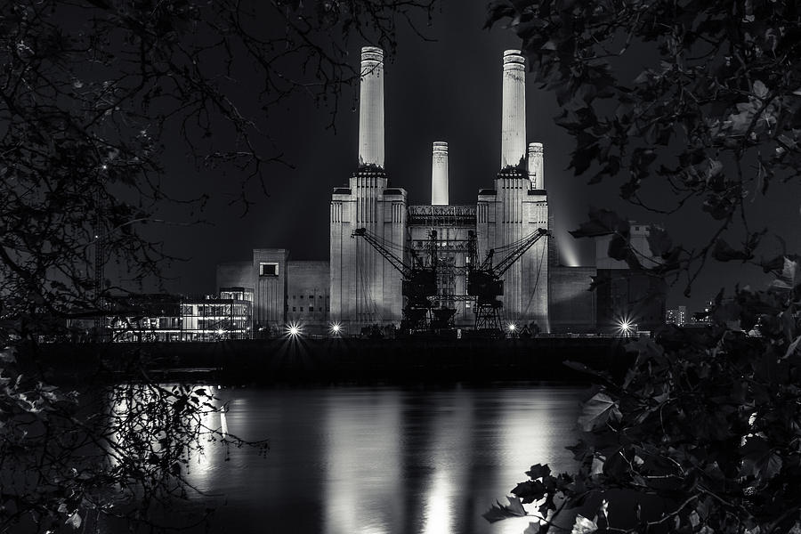 Battersea Power Station Mono Photograph