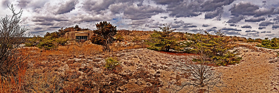 Battery 519 and the Great Dune Photograph by Bill Swartwout