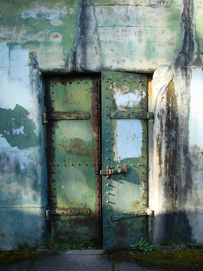 Winter Photograph - Battery Doors IX by Ronda Broatch