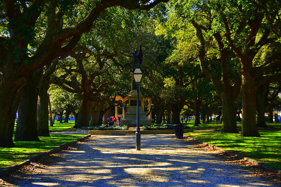 Battery Park White Point Gardens In Charleston Sc Photograph By