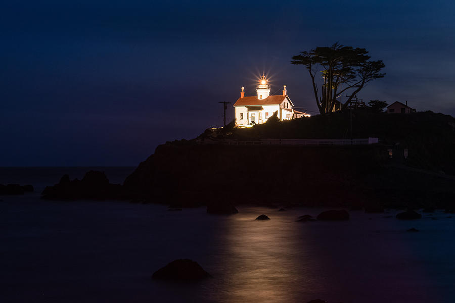 Battery Point Lighthouse Photograph by Mike Ronnebeck