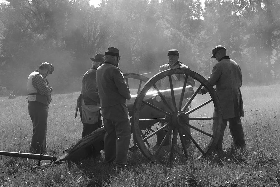 Battery Photograph - Battery Preparing for Action - Perryville KY by Thia Stover
