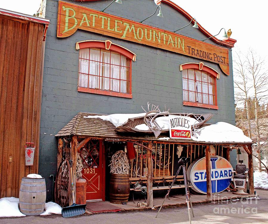 Battle Mountain Trading Post Photograph by Fiona Kennard
