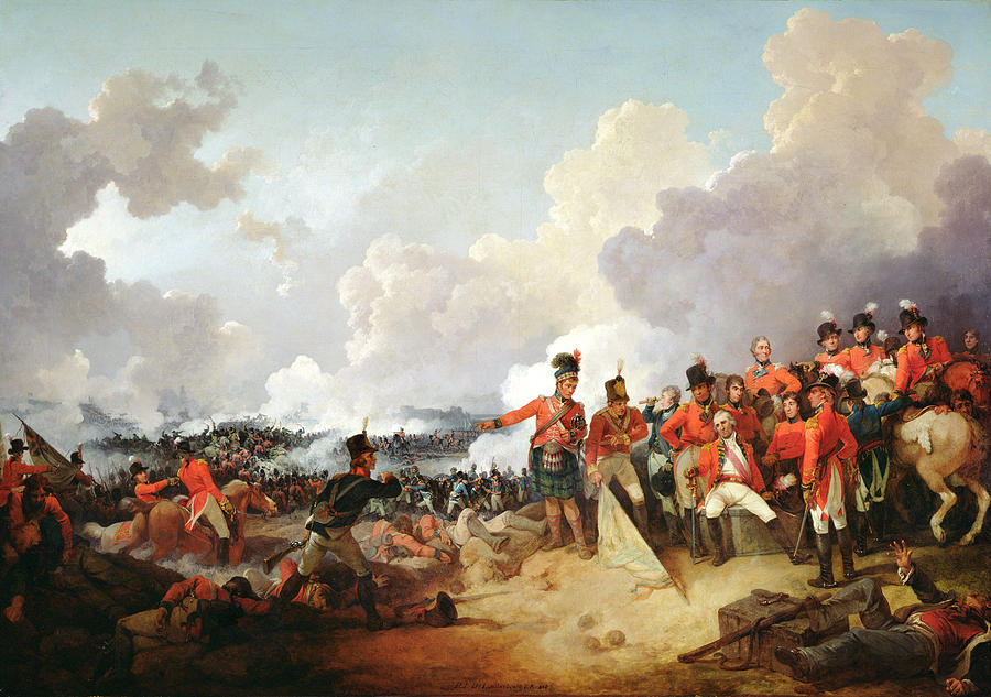 Battle Of Alexandria, 21 March 1801, 1802 Oil On Canvas Photograph by ...