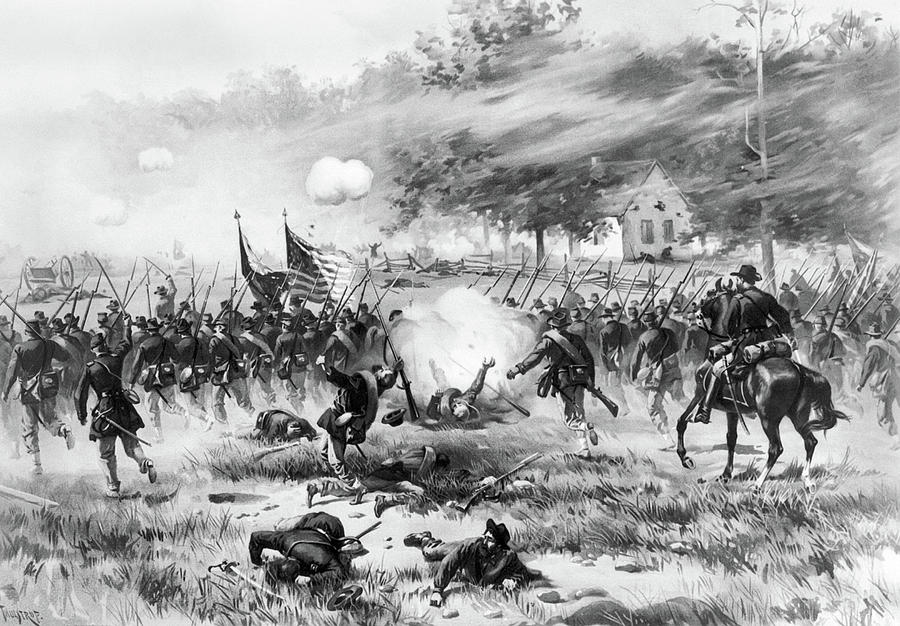 Battle Of Antietam, 1862 by Granger