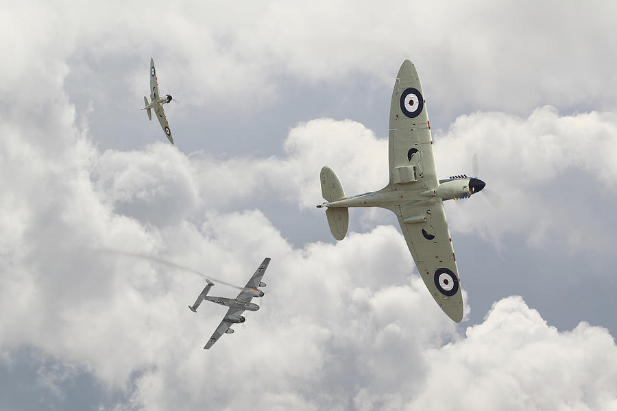 Battle of Britain - One Down Photograph by Pat Speirs