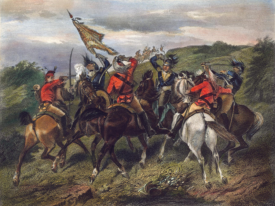 Horse Photograph - Battle Of Cowpens, 1781 by Granger