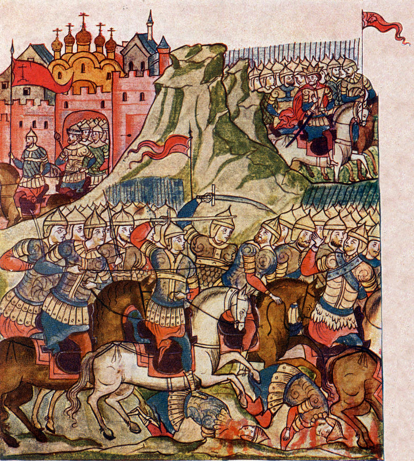 Battle Of Kulikovo, 1380 Photograph by Science Source