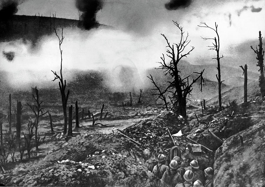 Battle Of Verdun Photograph by Underwood Archives