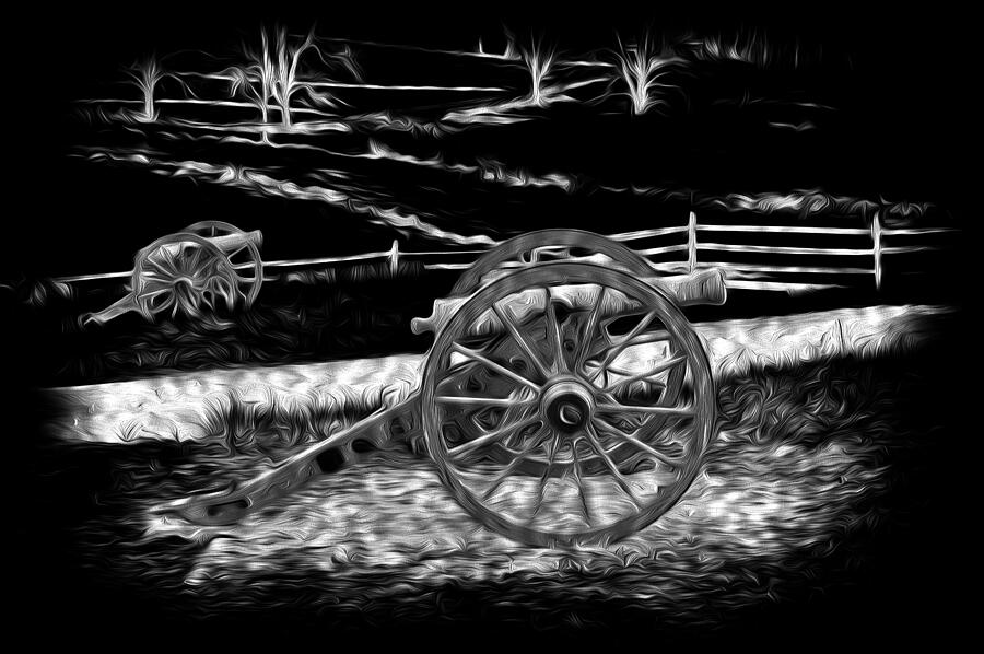 Battlefield Cannons Photograph by Paul W Faust -  Impressions of Light