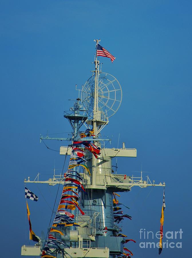 Battleship Colors Photograph by Bob Sample