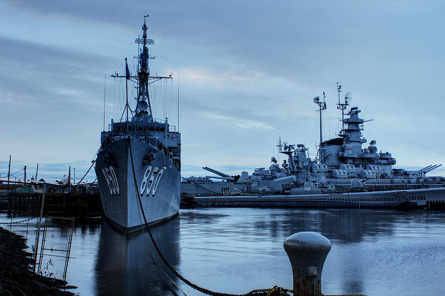 Battleship Cove Photograph by Andrew Pacheco
