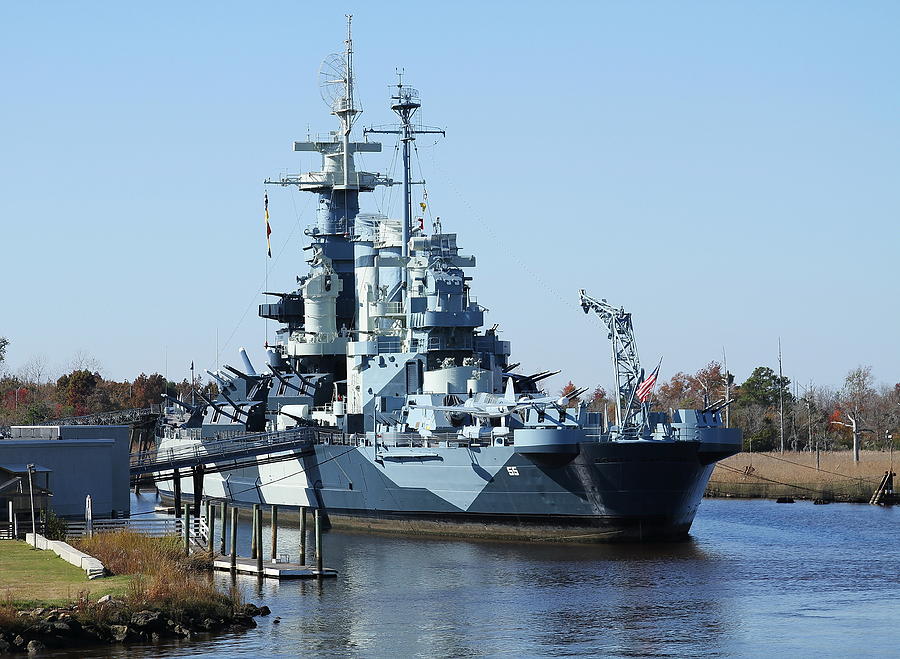 Battleship North Carolina Photograph by David Byron Keener - Fine Art ...