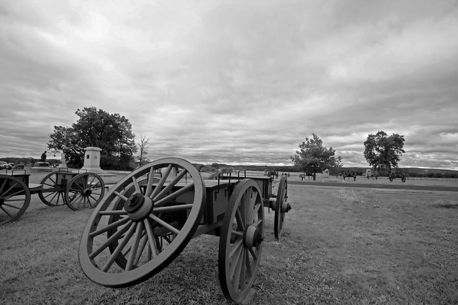 Gettysburg National Park Photograph - Battlewagons at the Ready by John Holloway