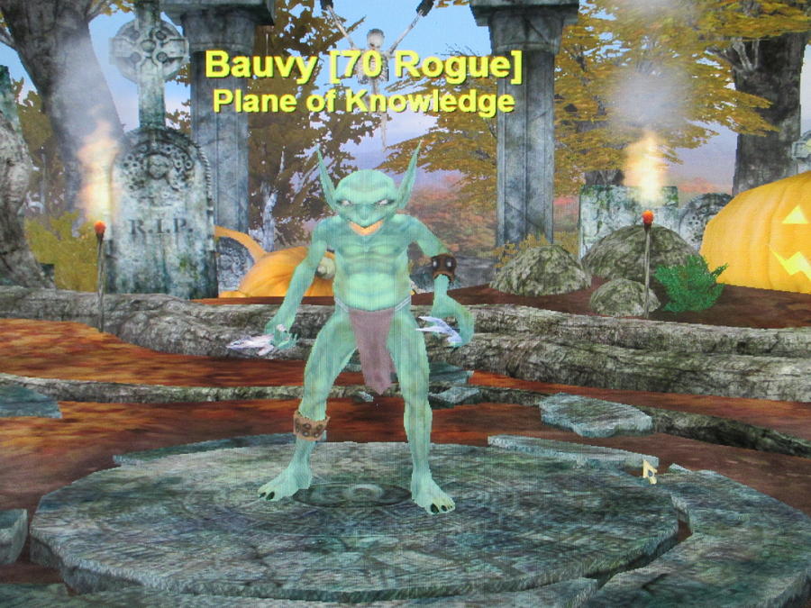 Rogue Photograph - Bauvy as a Goblin Rogue by David Lovins