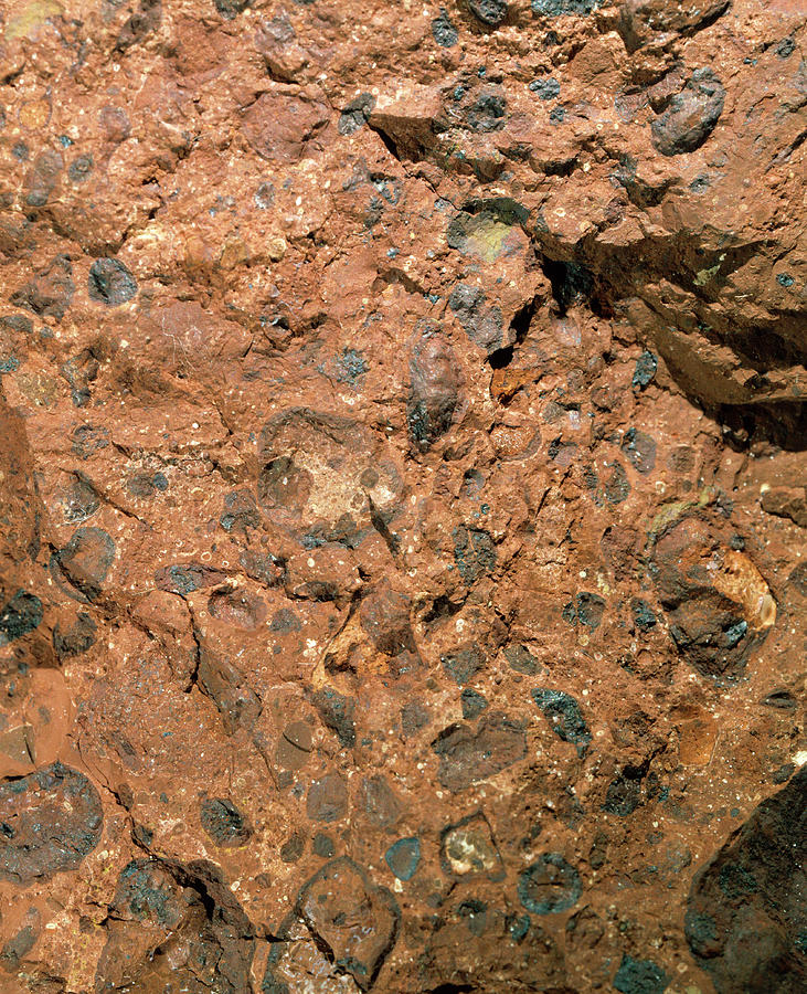 Bauxite Mineral Photograph by Alfred Pasieka/science Photo Library