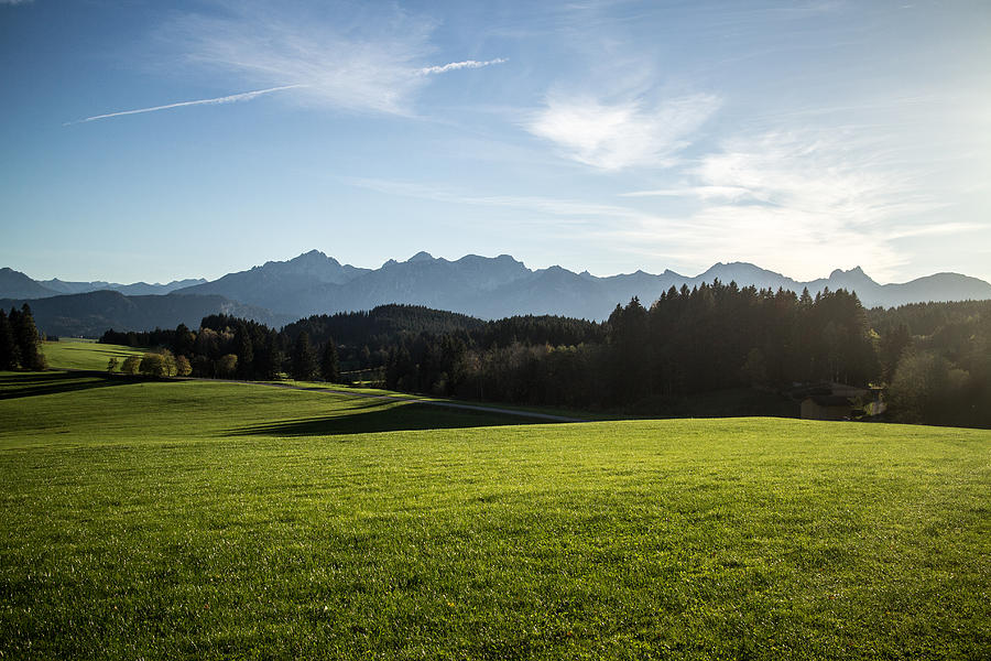 Bavarian Alps Photograph by by Piotr Jaczewski