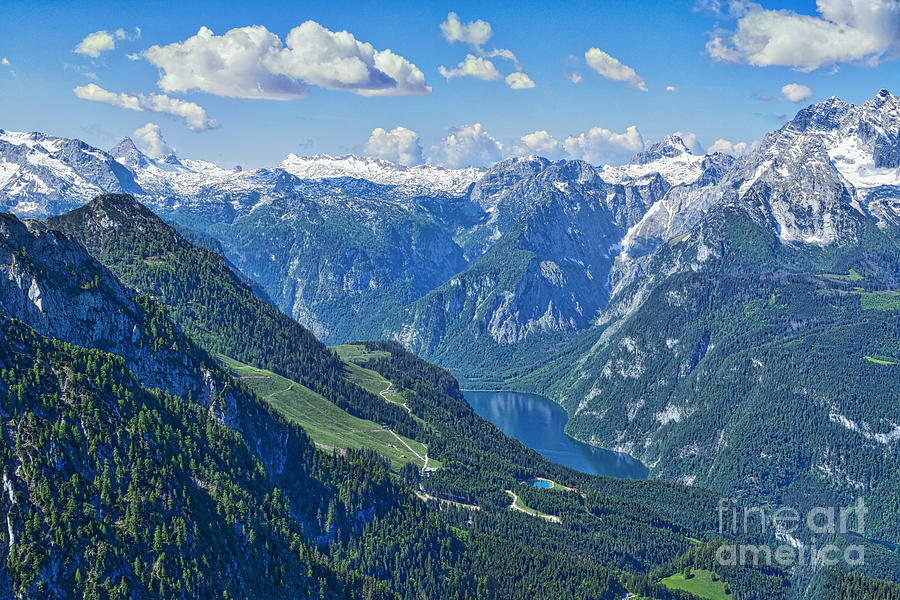 Bavarian Alps Photograph by Izet Kapetanovic