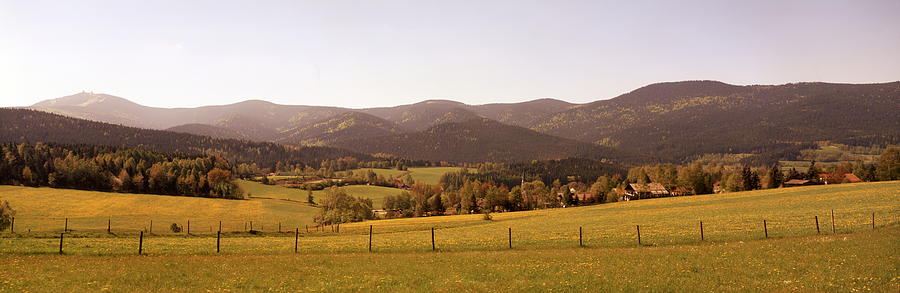 Bavarian Landscape At Late Afternooon In Spring Photograph