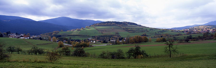 Bavarian landscape in autumn Photograph by Ulrich Kunst And Bettina Scheidulin