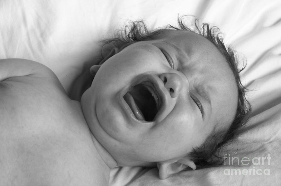 Bawling Baby Digital Art by Valerie Reeves