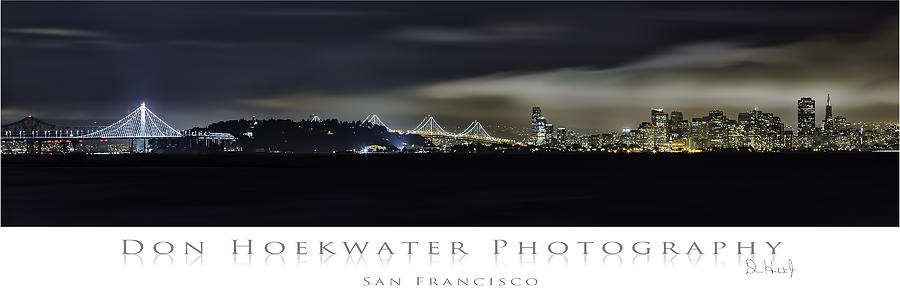 Bay Bridge and San Francisco Photograph by Don Hoekwater Photography