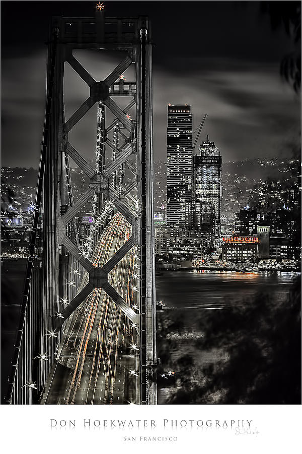 Bay Bridge Art Photograph by Don Hoekwater Photography