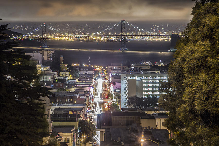 Bay Bridge in San Fransico  Photograph by John McGraw