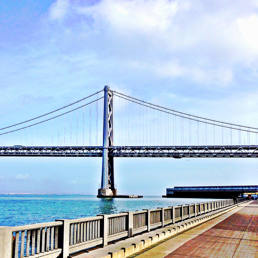 San Francisco Photograph - Bay Bridge by Julie Gebhardt San Francisco Photograph - Bay Bridge by Julie Gebhardt