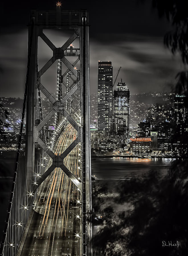 Bay Bridge Photograph by Don Hoekwater Photography