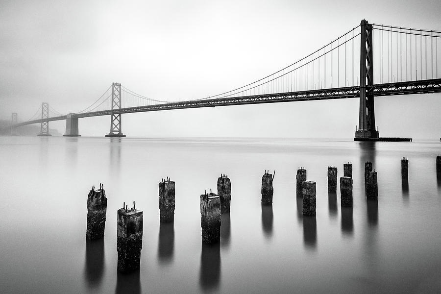 Bay Bridge Photograph by Piriya Photography