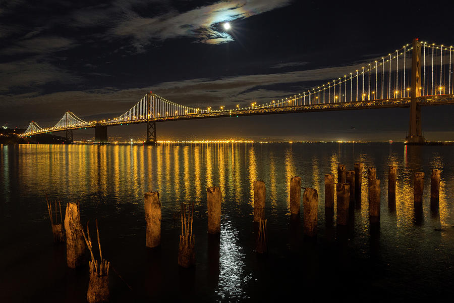 Bay Bridge Photograph by Regis Vincent