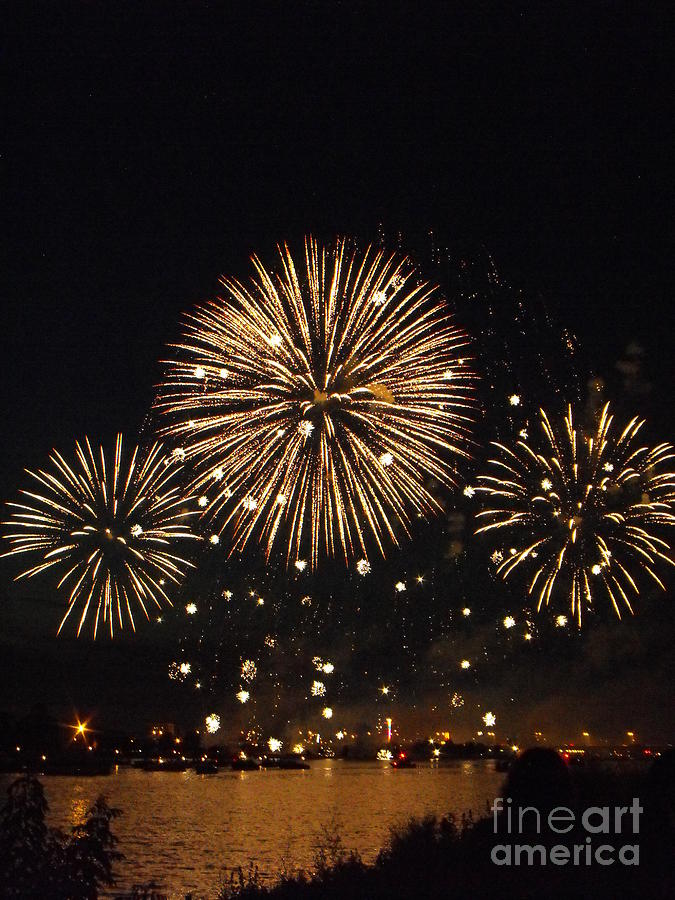 Bay City Fireworks 14 Photograph by Erick Schmidt