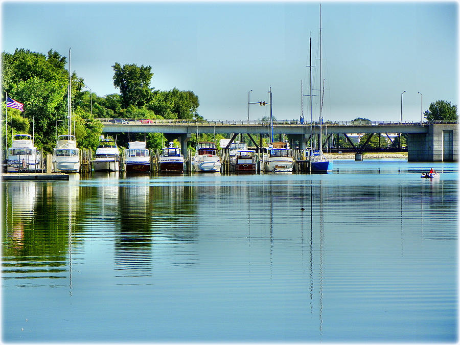 Bay City Marina Photograph by Bill Noonan - Pixels