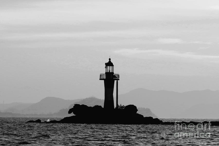 Bay Lighthouse Photograph by Scott Cameron