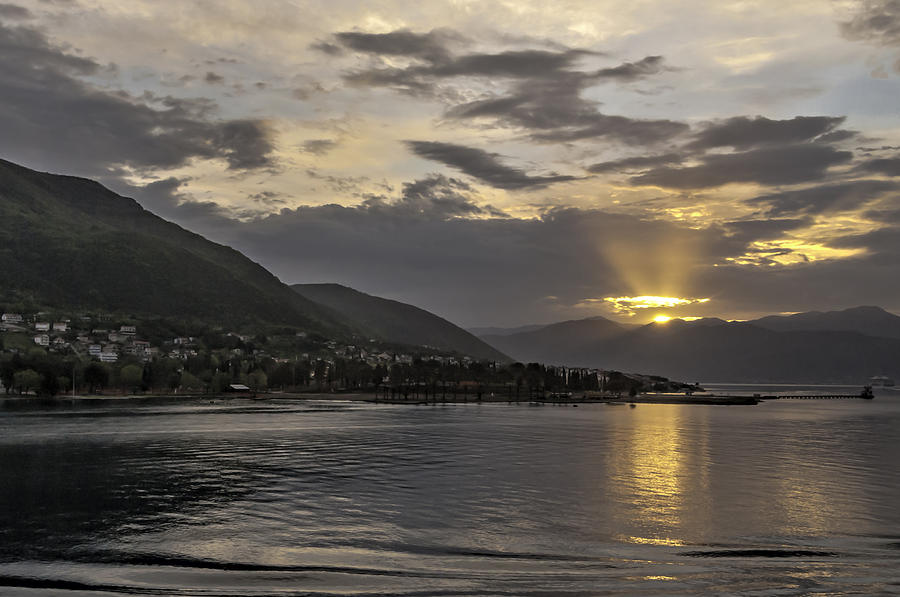 Bay of Kotor Photograph by Maria Coulson