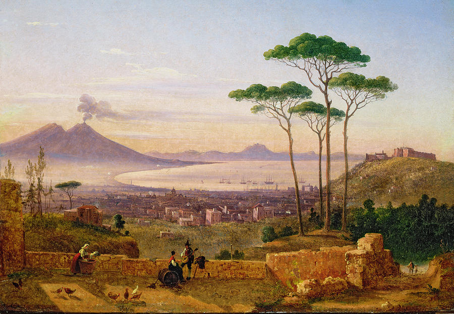 Volcano Photograph - Bay Of Naples by Andrea da Crescio
