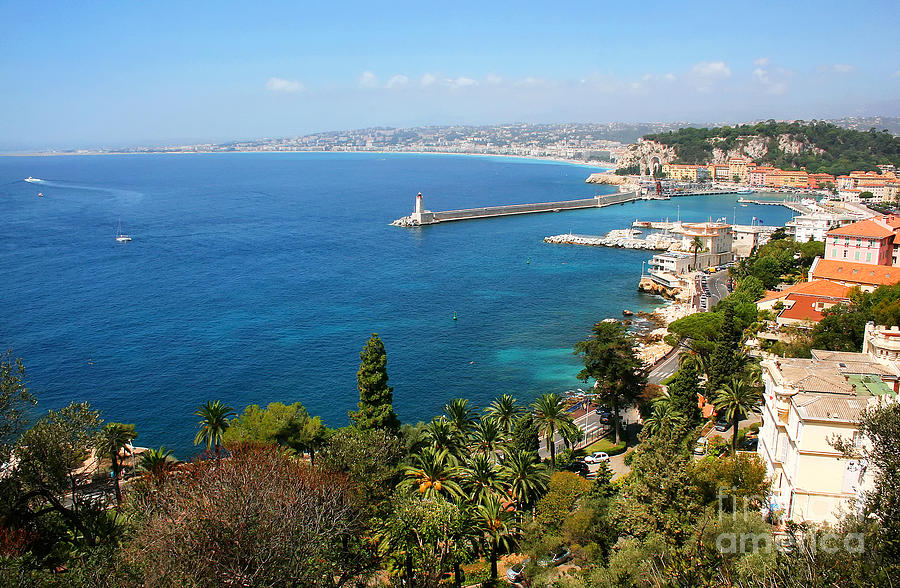 Bay of Nice at Cote dAzur Photograph by JR Photography