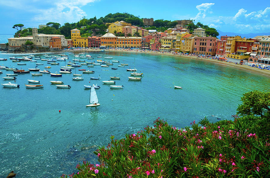 Bay Of Silence - Sestri Levante Photograph by Federica Gentile