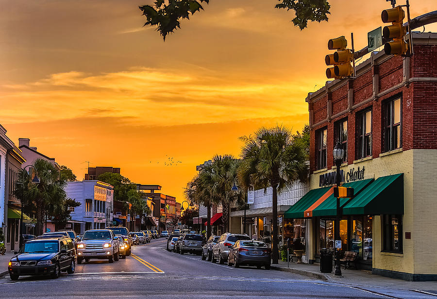 Bay Street Beaufort Sc by Philip Heim