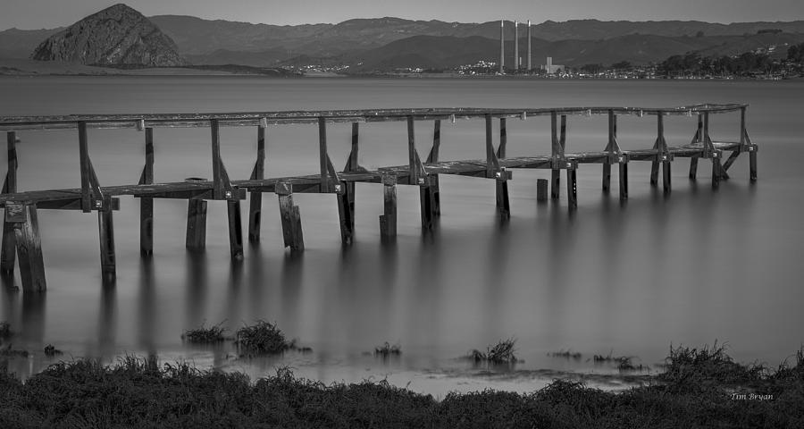 Black And White Photograph - Bay Watch by Tim Bryan