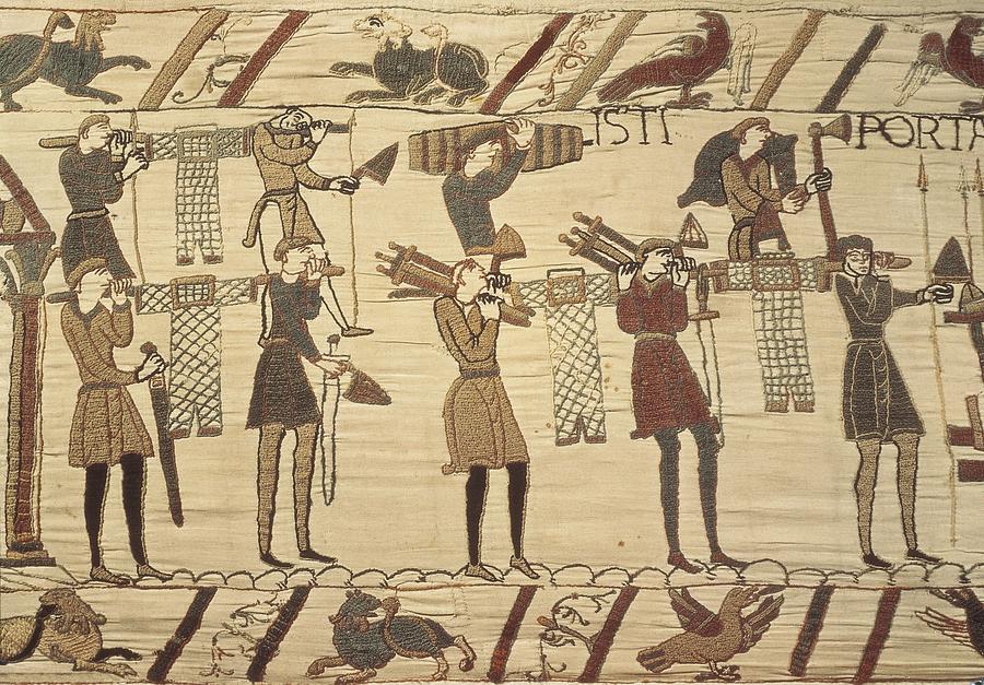 Bayeux Tapestry. 1066-1077. Ttransport by Everett