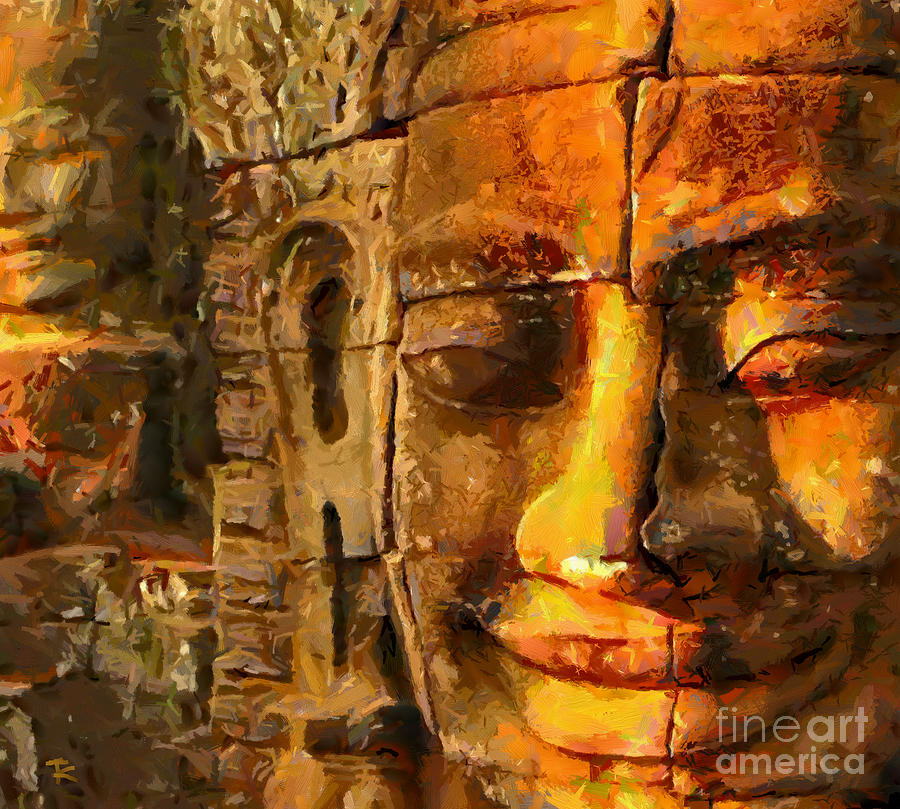 Bayon temple Painting by Soulcall ZOOO | Fine Art America