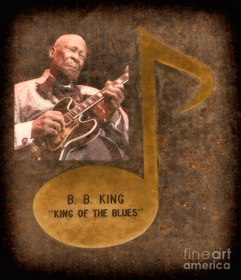 BB King Note Photograph by Donna Greene
