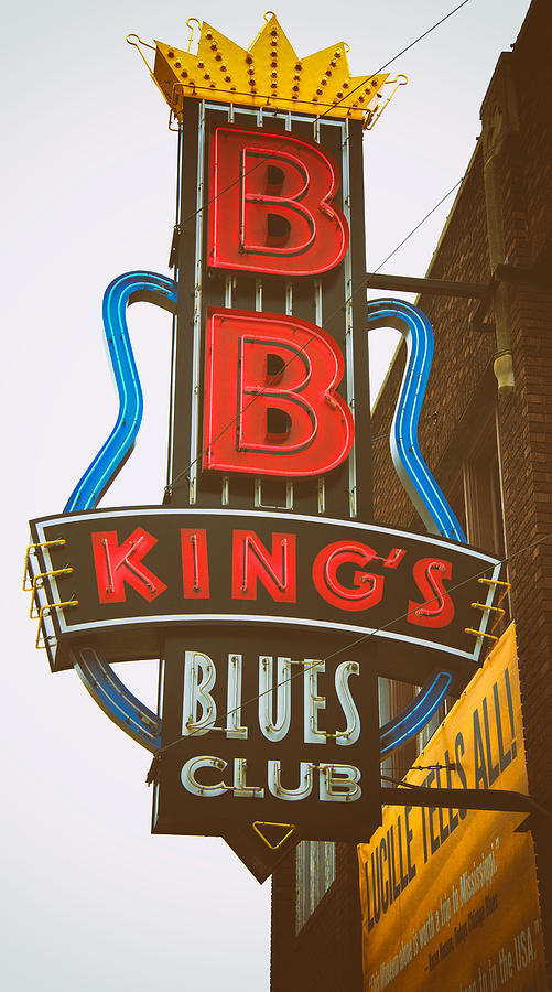 BB Kings Blues Club Photograph by Mary Lee Dereske